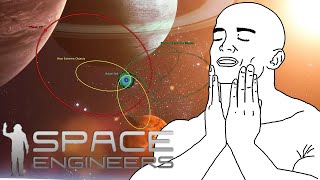 THEY FLY NOW  Space Engineers Real Solar Systems Mod [upl. by Mistrot]