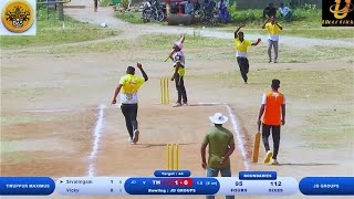 Cricket Semifinal 1  Tiruppur Maximus Vs JD Groups  777 Nabi 1 Lakh Tournament asiacup2023 [upl. by Murage]