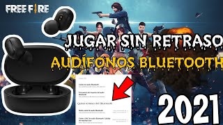 COMO QUITAR EL RETRASO DE AUDÍFONOS BLUETOOTH EN FREE FIRE 2024 [upl. by Sancho108]