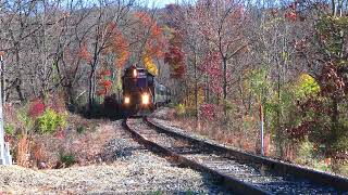 4K Colebrookdale railroad fall trip snakes thru the wood shorts short shortvideo viralvideo [upl. by Nowed408]