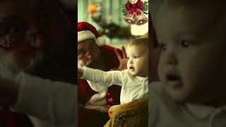 Santas Surprise Babys FIRST Meeting EVER santa babymeetsanta firsttime [upl. by Cahra]