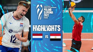 🇳🇱 NED vs 🇪🇬 EGY  Highlights Preliminary Phase  Mens World Championships 2022 [upl. by Cloots]