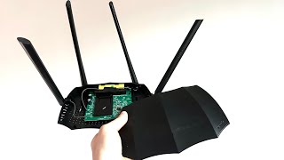 Tenda AC1200 Dual Band Gigabit Wifi Router Teardown [upl. by Pardo]