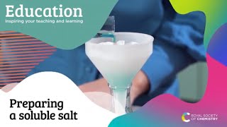 Preparing a soluble salt  14–16 Practicals [upl. by Nabe]