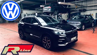 VOLKSWAGEN TIGUAN R LINE 2024 🔥🔥🔥🔥 volkswagen tiguan vwtiguan suv carreview vw 2024vw rline [upl. by Purity]