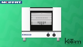 Moffat Turbofan® Fullsize Countertop Convection Oven E27M2 [upl. by Ecyrb]