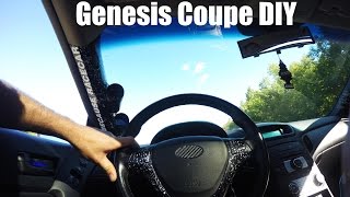 Genesis Coupe DIY Center Console Removal [upl. by Lletniuq]