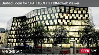 ARCHICAD 22  Unified Login for GRAPHISOFT ID BIMx Web Viewer [upl. by Naoh325]