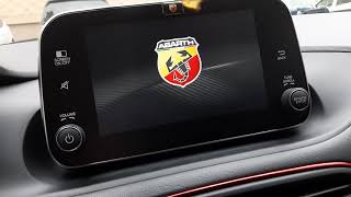 Uconnect 7quot Abarth Logo [upl. by Nuawd265]