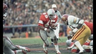 1974 Rose Bowl USC vs Ohio State 2nd half [upl. by Evangelist100]