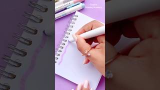 Border Designs  Assignment Project Notebook Cover Page Design Shorts art trending [upl. by Veradi]