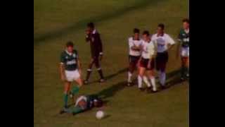 Cusparada de Neto em José Aparecido de Oliveira no jogo contra o Palmeiras em 1991 [upl. by Shirk]