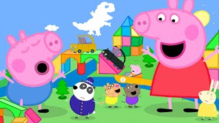 Peppa Pig in Hindi  Toy Laind Ke Vishaalakaay Log  हिंदी Kahaniya  Hindi Cartoons for Kids [upl. by Aradnahc]