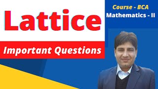 Lattice  Previous Year Questions [upl. by Julietta371]