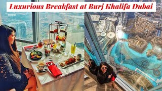 TALLEST RESTAURANT IN THE WORLD  ATMOSPHERE  BURJ KHALIFA  DUBAI [upl. by Ettenyar]