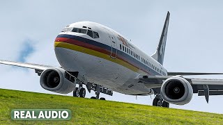 Boeing 737 Cannot Land Anywhere  All Engines Flameout With Real Audio [upl. by Encratia348]