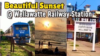 Beautiful view from Wellawatte  Colombo travel nature tranding train [upl. by Jeannie]