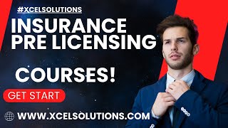 Insurance Pre Licensing Courses…Xcelsolutions [upl. by Elrae247]