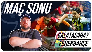 Galatasaray  Fenerbahçe  Maç Sonu Değerlendirmesi [upl. by Mapel458]