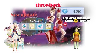 NewThrowback how i got free gems in AU2 MOBILE EN🤔 [upl. by Fry]