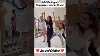 HAHAHA GANITO PALA SUMAYAW SI CRISTINE REYES😂 cristinereyes aramina shorts MaritesAkoTV [upl. by Irbmac568]