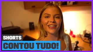 Luísa Sonza faz REVELAÇÕES nos bastidores do DOCE 22  Doce 22  Shorts [upl. by Kenay]