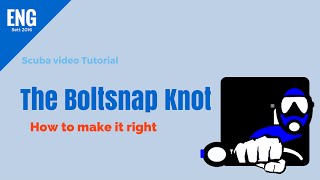 The boltsnap Knot [upl. by Fletch]