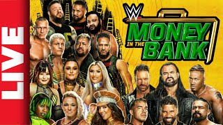 🔴 WWE MONEY IN THE BANK 2024 Live Stream  MITB Full Show Watch Along [upl. by Balcer]