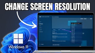 How to Change Screen Resolution on Windows 11 [upl. by Chapen]