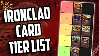 The Ascension 20 Ironclad Tier List  Slay the Spire [upl. by Hymen]