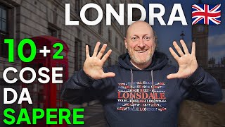 102 COSE da SAPERE prima di partire per LONDRA [upl. by Akeemat]