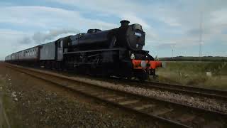 44871 Stanier Black 5 came through Workington [upl. by Yeltnarb]