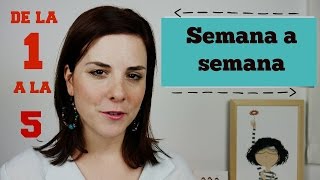 PRIMEROS SINTOMAS de EMBARAZO  PRIMER MES  SEMANAS 15 [upl. by Georgena]