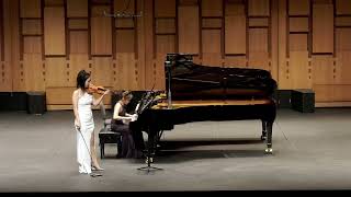 Violinist Ruda Lee and Pianist Rachel Cheung plays Mozart K304 [upl. by Ahtekahs576]