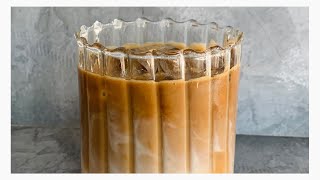 How to make coconut iced coffee with instant coffee recipe [upl. by Biernat230]