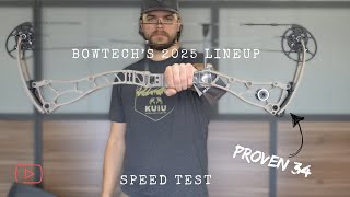 Bowtech 2025 Launch SPEED TEST AT MULTIPLE DRAW LENGTHS [upl. by Brina]