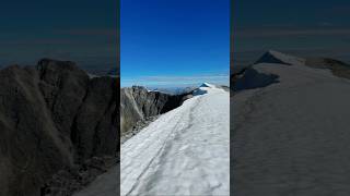 📍Loen  Skåla hike Norway 🇳🇴 September and a lot of ❄️ snow hike traveleurope norway skåla [upl. by Francis]