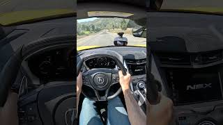 The Acura NSX Type S Gets to 60 in 33 Seconds POV Drive shorts [upl. by Alroy]