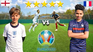 11 Year Old MBAPPE vs 10 Year Old HARRY KANE UEFA EURO 2020  Football Competition [upl. by Ocsecnarf]