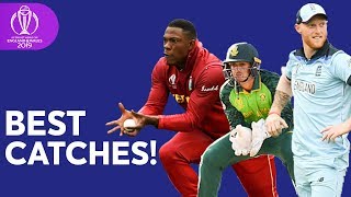 Best Catches So Far  ICC Cricket World Cup 2019 [upl. by Hazen766]