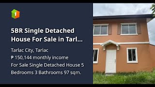 5BR Single Detached House For Sale in Tarlac City Tarlac [upl. by Everrs]