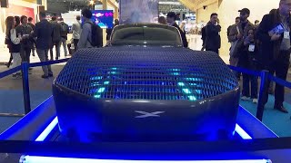 Il primo prototipo di macchina volante al mondo presentata al World Mobile congress [upl. by Yarehs]