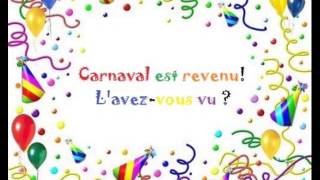 Carnaval est revenu [upl. by Anattar833]