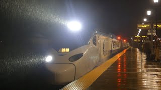 RARE AMTRAK AVELIA LIBERTY AT KINGSTON RI  Railfanning the Avelia Liberty At Kingston HD [upl. by Hartzel]