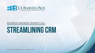 Streamlining CRM [upl. by Aretina]