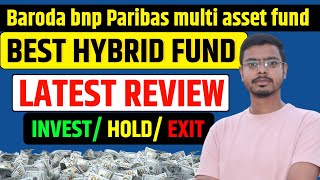 Baroda bnp Paribas multi asset fund [upl. by Frost]