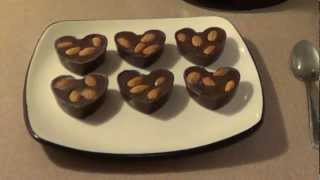 Healthy Valentines Day Dark Chocolate Recipe [upl. by Ayouqes]