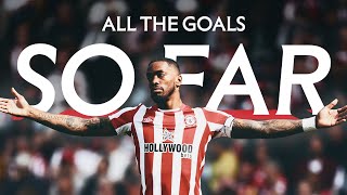 Ivan Toney  Every Single Brentford Premier League Goal So Far 🔥👑 [upl. by Jd]