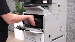 Ricoh Customer Support  How to change Toner [upl. by Shannen753]