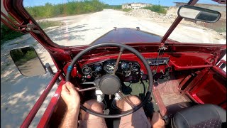 1969 GAZ 69  Made in USSR  POV Test Drive [upl. by Nadabas]